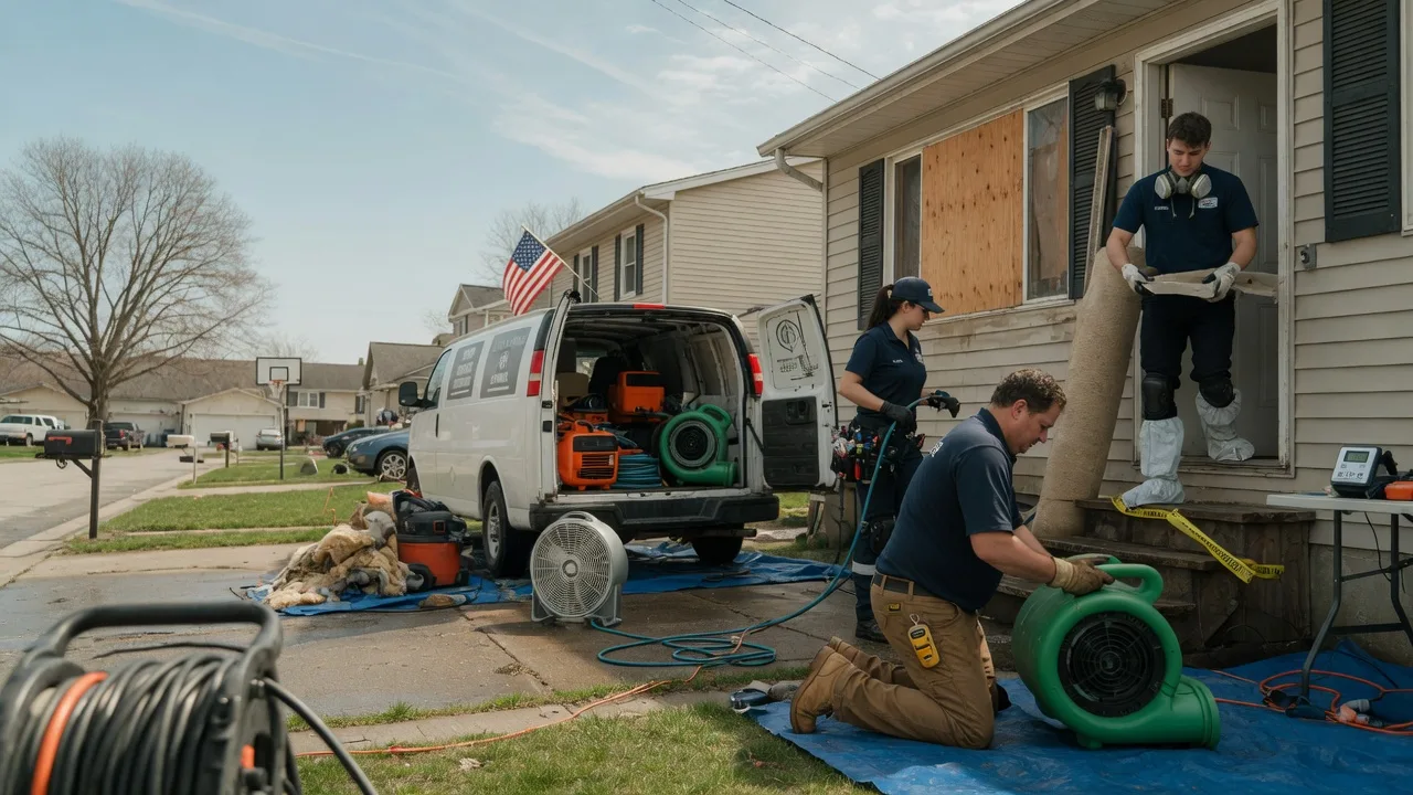 Water Damage Restoration in Council Hill, OK near me
